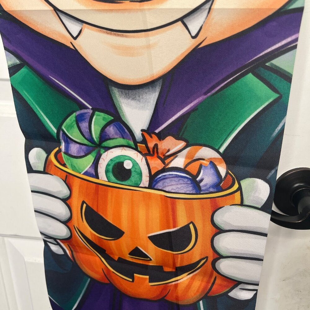 Disney Mickey Mouse Long Halloween Banners Trick Or Treat Vampire Witch 11.5x72 - Picture 6 of 13